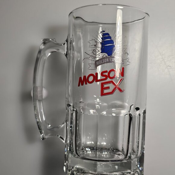 Molson Export Glass Beer Stein - Picture 3 of 10